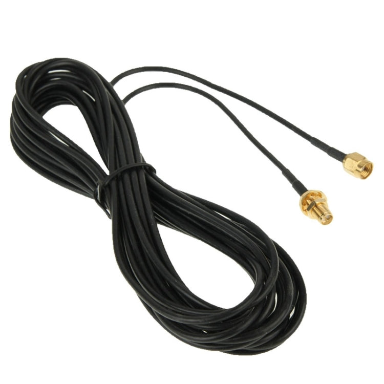 6m 2.4GHz Wireless RP-SMA Male to Female Cable (178 High-frequency Antenna Extension Cable), Length: 6m