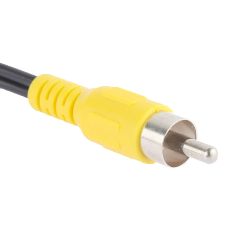 2 RCA AV Female To 1 RCA Male Y Splitter Video Cable Adapter, Length: 26.5cm, 1 RCA Male to 2 RCA Female