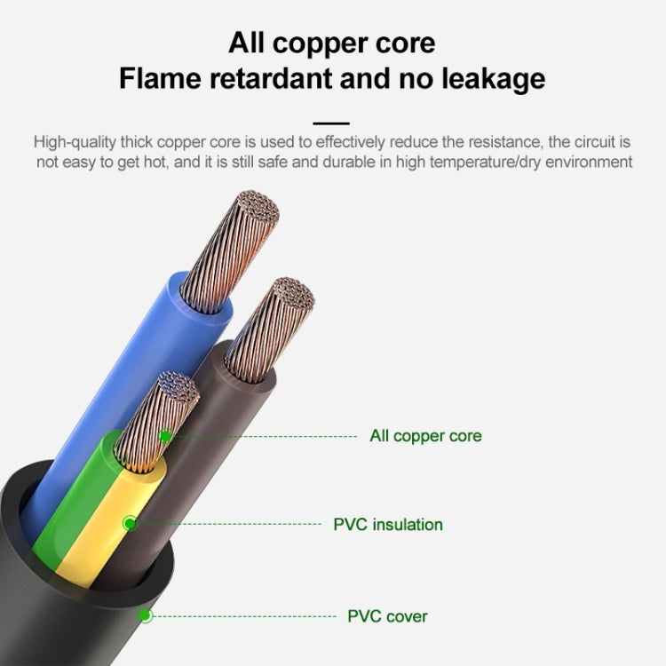 1.5m 3 Prong Style Big UK Notebook Power Cord, Big UK Plug, Length: 1.5m