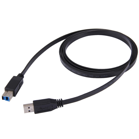 USB 3.0 AM to BM Cable, length: 1.8m, Length: 1.8m (Black)