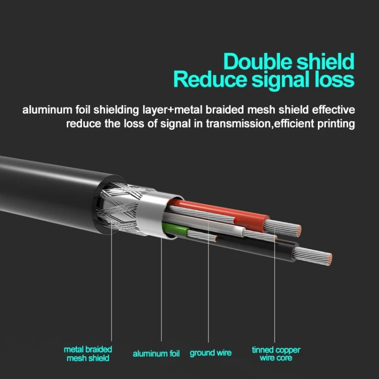USB 2.0 A Male to B Male Extension / Data Transfer / Printer Cable, Length: 4.5m, USB 2.0 A Male to B Male, 4.5m