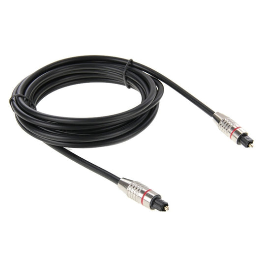 Digital Audio Optical Fiber Cable Toslink M to M, OD: 5.0mm, Length: 3m, 3m