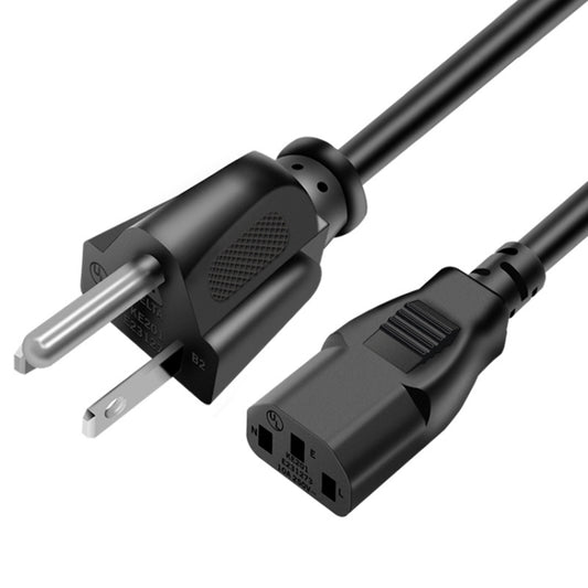 High Quality 3 Prong Style US Notebook AC Power Cord, Length: 1.8m, US Plug, 1.8m