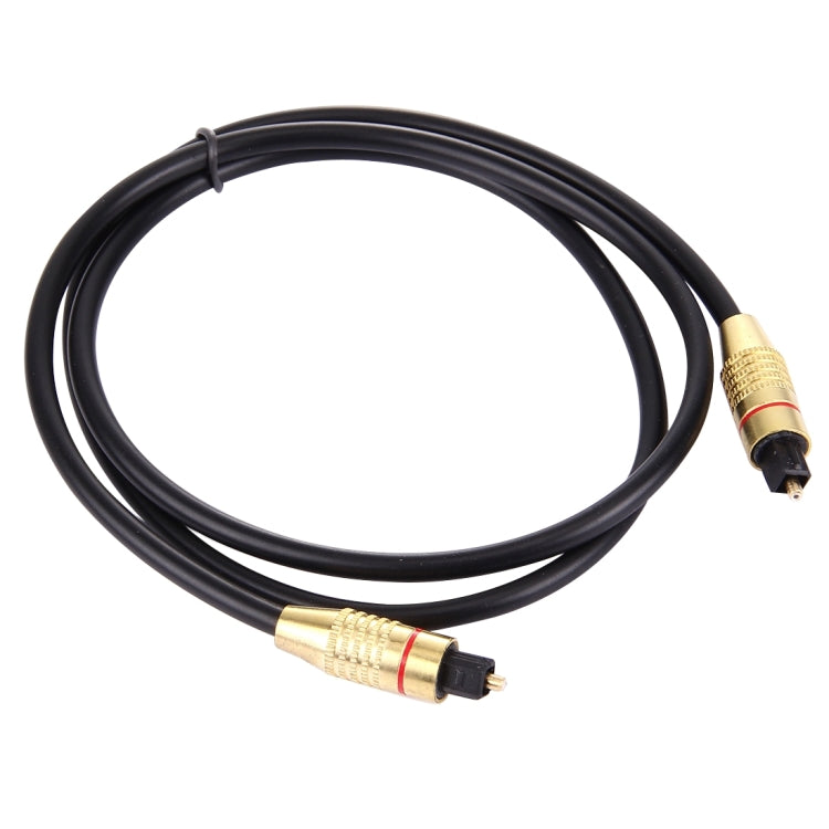 Digital Audio Optical Fiber Toslink Cable, Cable Length: 1m, OD: 5.0mm, 1m