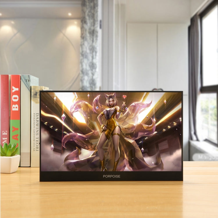 HSD-1330X 13.3 inch 1080P HD Gaming Portable Narrow Side Display, 13.3 inch
