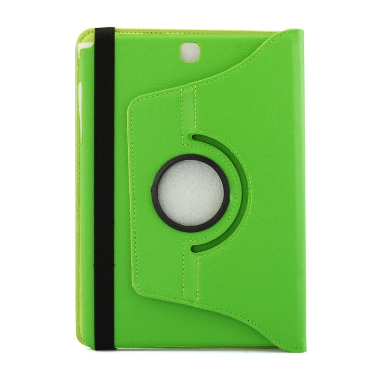 Litchi Texture 360 Degree Rotating Leather Protective Case with Holder for Galaxy Tab A 9.7 / P550 / T550
