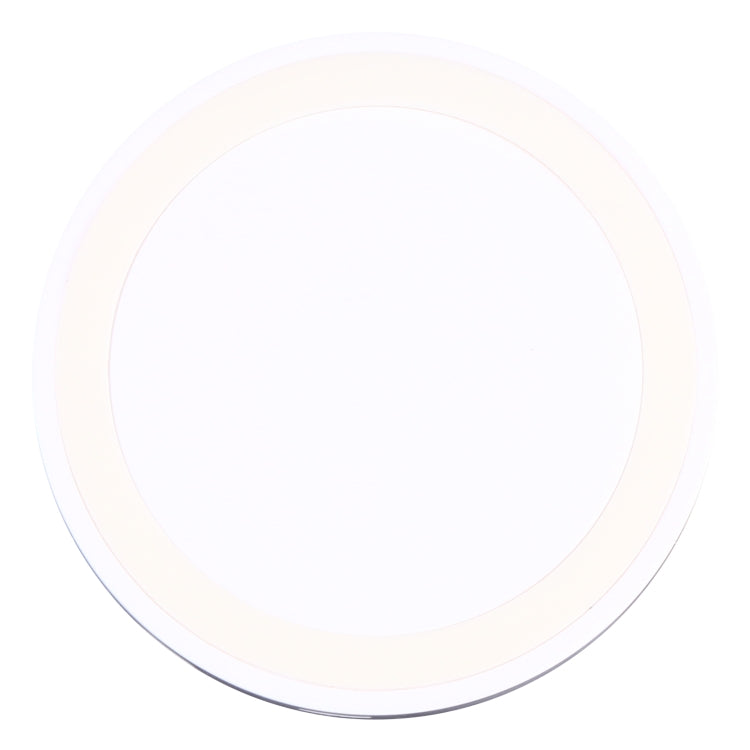Universal QI Standard Round Wireless Charging Pad (White + Red), White, Black + White, White + Black, Grey+Black, White + Red