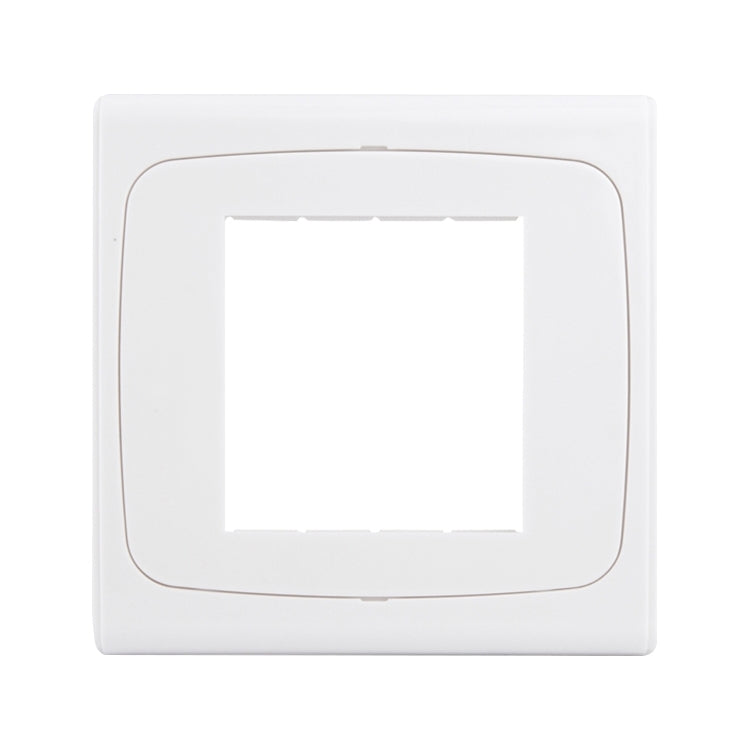 Wall Plate with Screw for Blank Inserts  - 3 Hole, Use around the world