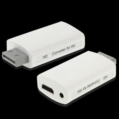 1080P Full HD HDMI Converter for Wii, Size: 73 x 37 x 20mm