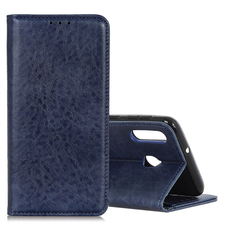 Magnetic Retro Crazy Horse Texture Horizontal Flip Leather Case for Galaxy A40, with Holder & Card Slots & Photo Frame, For Galaxy A40