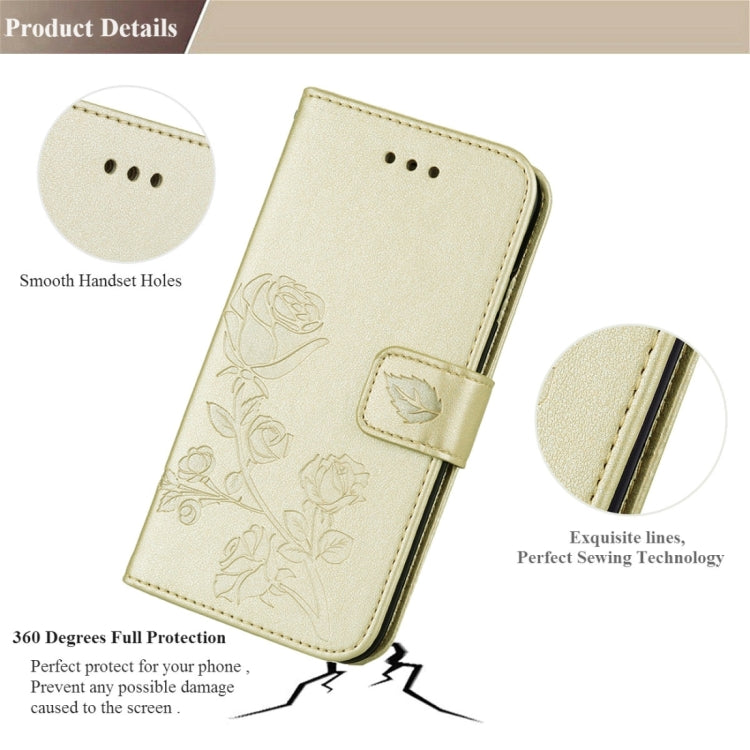 For Galaxy J5 (2016) / J510 Roses Pressed Flowers Pattern Flip Leather Case with Holder & Card Slots & Wallet, For Galaxy J5 (2016) / J510, For Samsung Galaxy J5 (2016) / J510