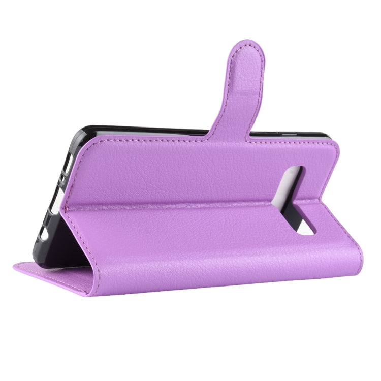 Litchi Texture Horizontal Flip Leather Case for Galaxy S10 6.1, with Wallet & Holder & Card Slots, Galaxy S10, For Galaxy S10