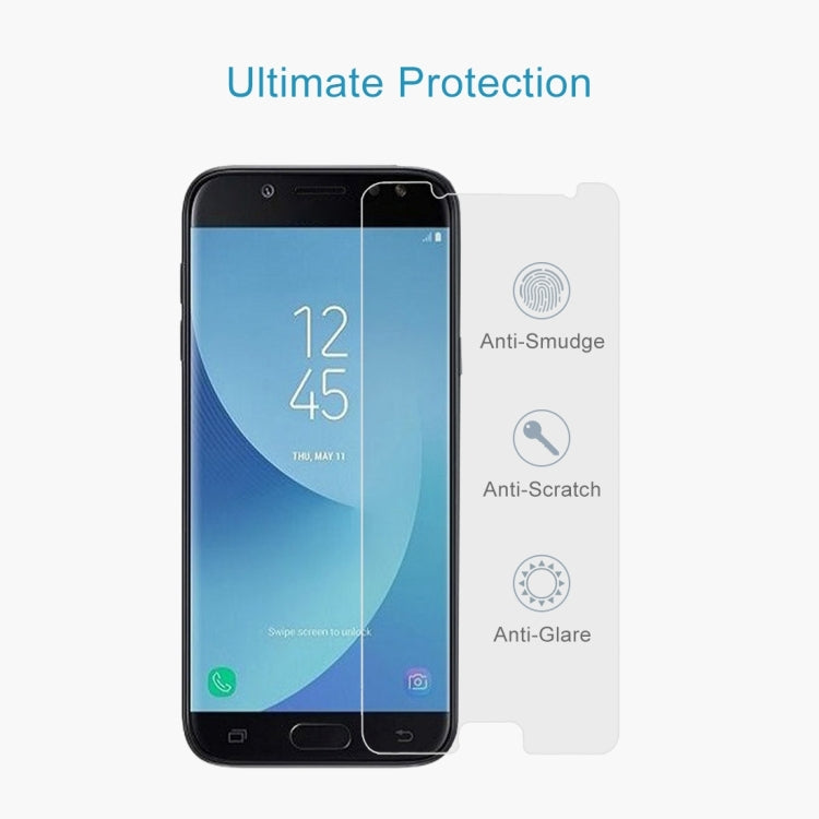 100 PCS 0.26mm 9H 2.5D Tempered Glass Film for Galaxy J4 (2018), Galaxy J4 (2018)(100 PCS)