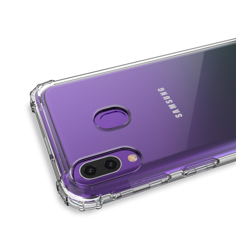 Shockproof Transparent TPU Soft Case for Galaxy M20