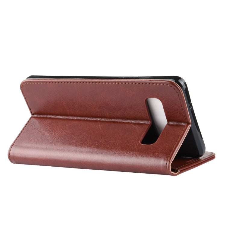 R64 Texture Single Fold Horizontal Flip Leather Case for Galaxy S10+, with Holder & Card Slots & Wallet, For Galaxy S10+