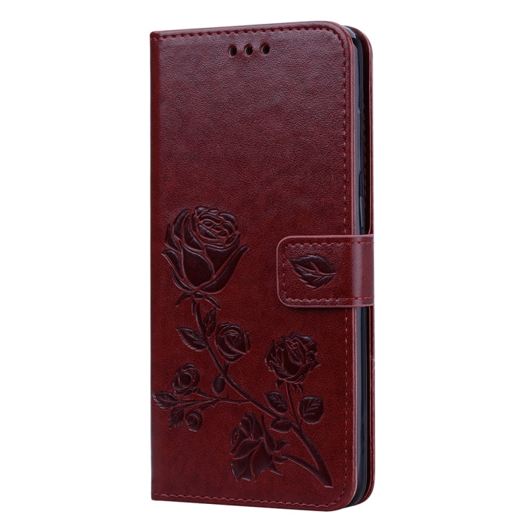 Rose Embossed Horizontal Flip PU Leather Case for Samsung Galaxy A9 (2018) , with Holder & Card Slots & Wallet, For Samsung Galaxy A9 (2018)