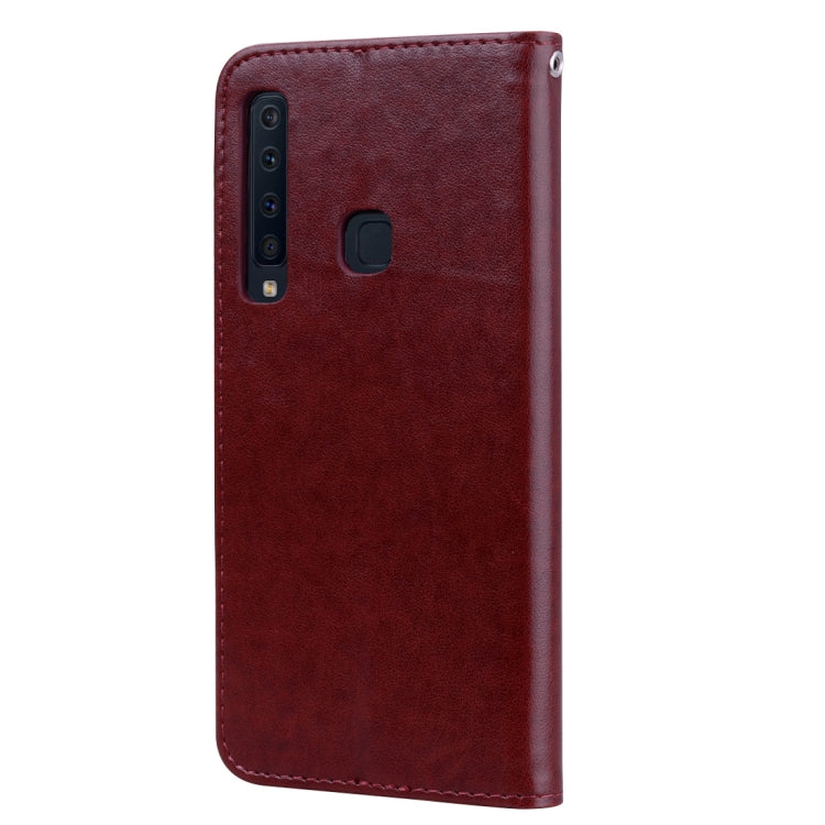 Rose Embossed Horizontal Flip PU Leather Case for Samsung Galaxy A9 (2018) , with Holder & Card Slots & Wallet, For Samsung Galaxy A9 (2018)