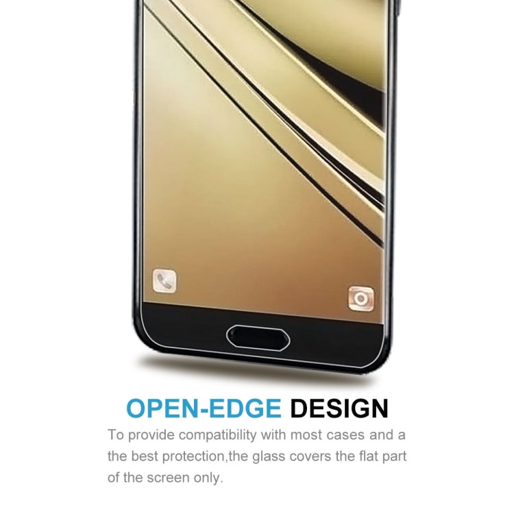 10 PCS 9H 2.5D Tempered Glass Film for Galaxy C7 (2017), For Galaxy C7 2017 (10pcs)