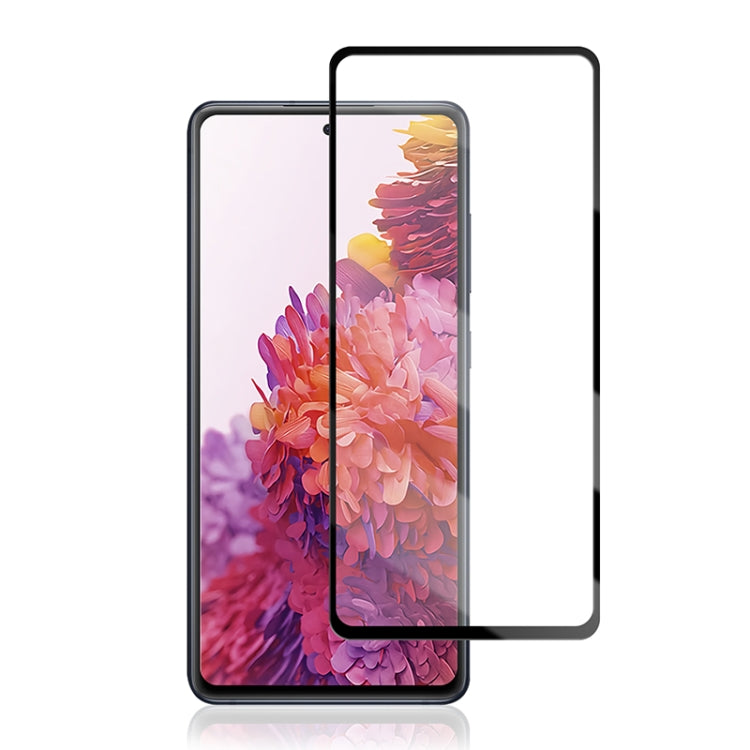 mocolo 0.33mm 9H 2.5D Full Glue Silk Print Tempered Glass Film for Samsung Galaxy S20 FE 5G, Support Fingerprint Unlock, For Samsung Galaxy S20 FE 5G