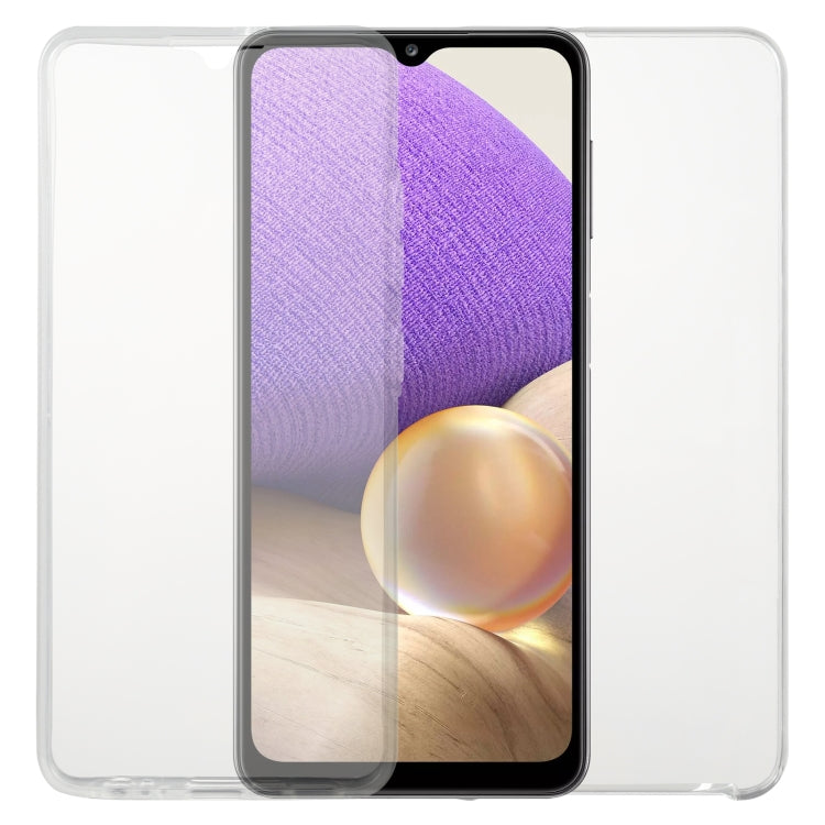 For Samsung Galaxy A32 4G PC+TPU Ultra-Thin Double-Sided All-Inclusive Transparent Mobile Phone Case, For Samsung Galaxy A32 4G