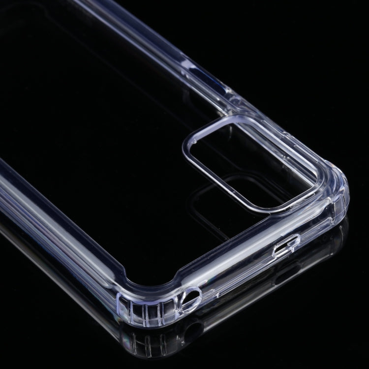 For Xiaomi Redmi Note 10 5G Four-corner Shockproof Transparent TPU + PC Protective Case, For Xiaomi Redmi Note 10 5G