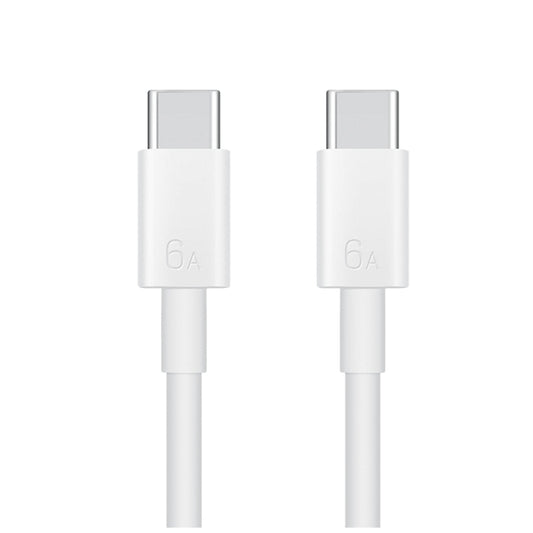 Original Huawei CC800 6A Type-C / USB-C to Type-C / USB-C Charging Data Cable, Length: 1.8m