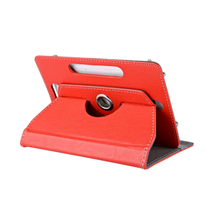 7 inch Tablets Leather Case Crazy Horse Texture 360 Degrees Rotation Protective Case Shell with Holder for Galaxy Tab A 7.0 (2016) / T280 & Tab 4 7.0 / T230 & Tab Q T2558, Colorfly G708, Asus ZenPad 7.0 Z370CG, Huawei MediaPad T1 7.0 / T1-701u