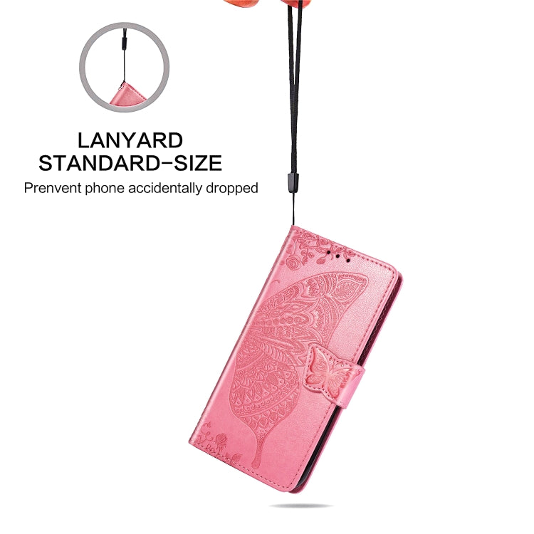 Butterfly Love Flowers Embossing Horizontal Flip Leather Case for Galaxy S10+, with Holder & Card Slots & Wallet & Lanyard, For Galaxy S10+