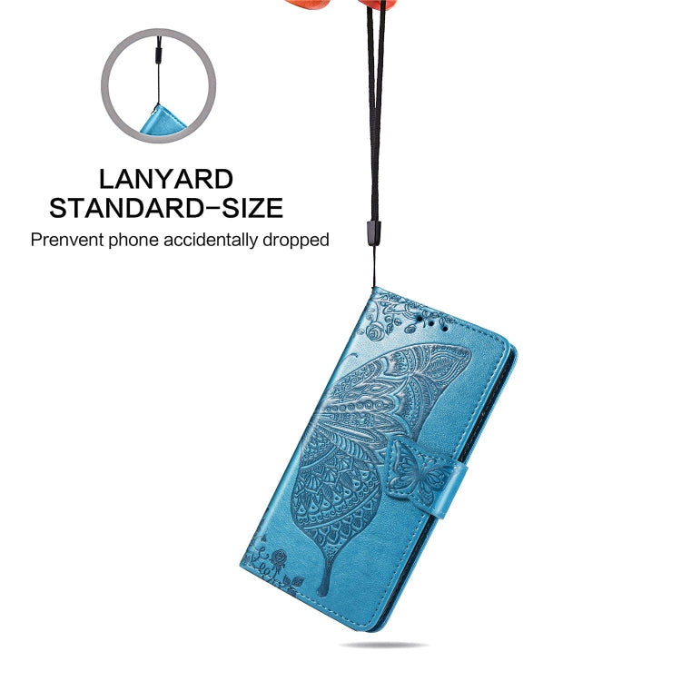Butterfly Love Flowers Embossing Horizontal Flip Leather Case for Galaxy S10+, with Holder & Card Slots & Wallet & Lanyard, For Galaxy S10+