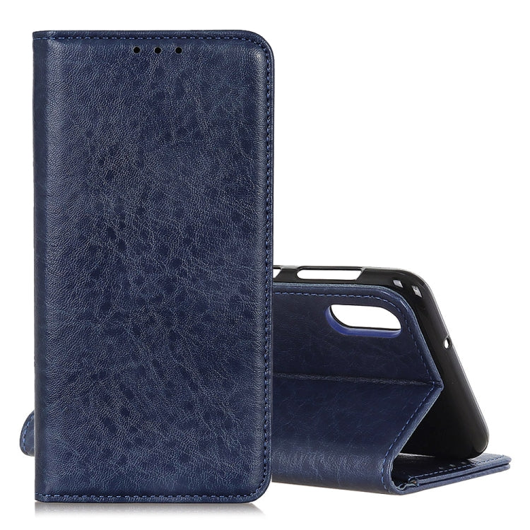 Magnetic Retro Crazy Horse Texture Horizontal Flip Leather Case for Galaxy A70, with Holder & Card Slots & Photo Frame, For Galaxy A70