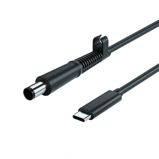 For HP Laptop USB-C / Type-C to 7.4 x 0.6mm Power Charging Cable, Cable Length: about 1.5m(Black), Type-C to 7.4 x 0.6mm For HP Laptop, Type-C to 7.4 x 0.6mm