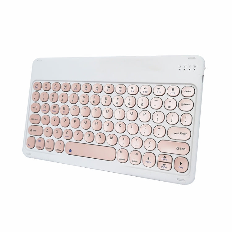 X3 10 inch Universal Tablet Round Keycap Wireless Bluetooth Keyboard, X3