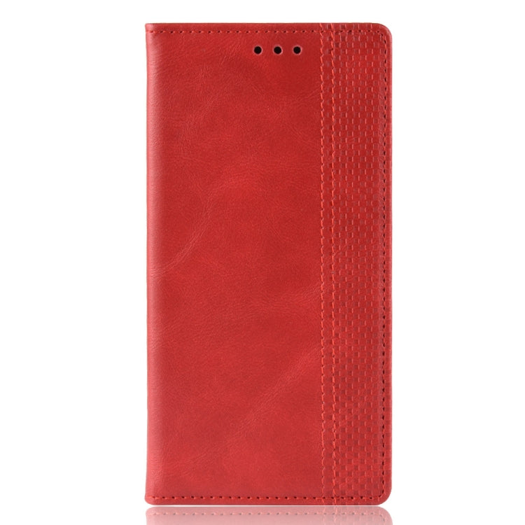 Magnetic Buckle Retro Crazy Horse Texture Horizontal Flip Leather Case for Galaxy S10 (5G), with Holder & Card Slots & Photo Frame, For Galaxy S10 (5G)