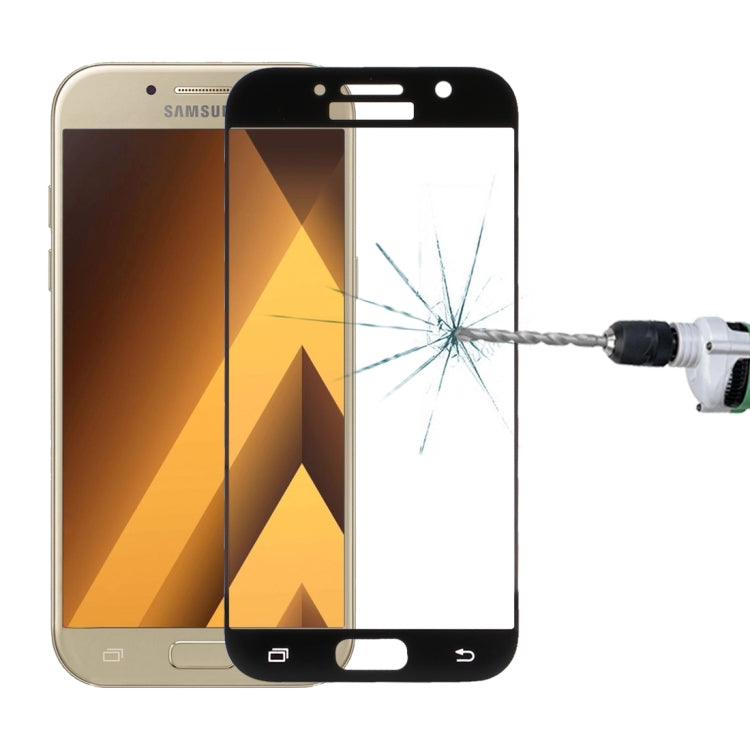 For Galaxy A5 (2017) / A520 0.33mm 9H Surface Hardness Silk-screen Full Screen Tempered Glass Screen Protector, For Galaxy A5 (2017) 0.33mm(1 PC), For Galaxy A5 (2017)(1 PC), For Galaxy A5 (2017) 0.33mm
