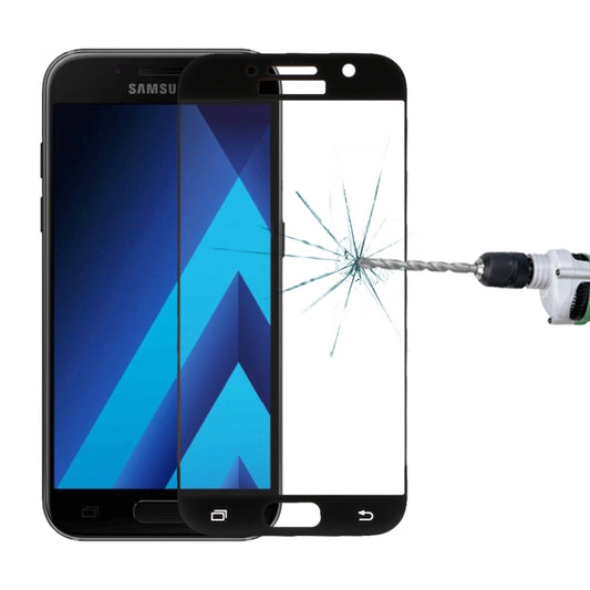 For Galaxy A3 (2017) / A320 0.33mm 9H Surface Hardness Silk-screen Full Screen Tempered Glass Screen Protector, For Galaxy A3 (2017) / A320, For Galaxy A3 (2017) 0.33mm, For Galaxy A3 (2017)(1 PC), For Galaxy A3 (2017)
