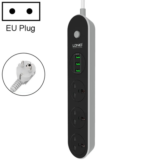 LDNIO SC3301 3 x USB Ports Travel Home Office Socket, Cable Length: 1.6m, US Plug, SAS8610AUS, SAS8610BUS, SAS8610EU, SAS8610UK