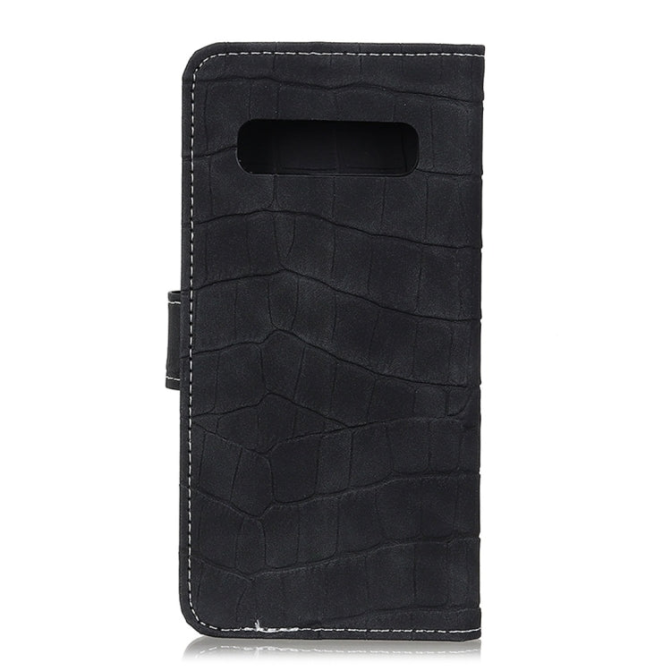 Crocodile Texture Horizontal Flip Leather Case for Galaxy S10 E, with Holder & Wallet & Card Slots & Photo Frame, For Galaxy S10 E