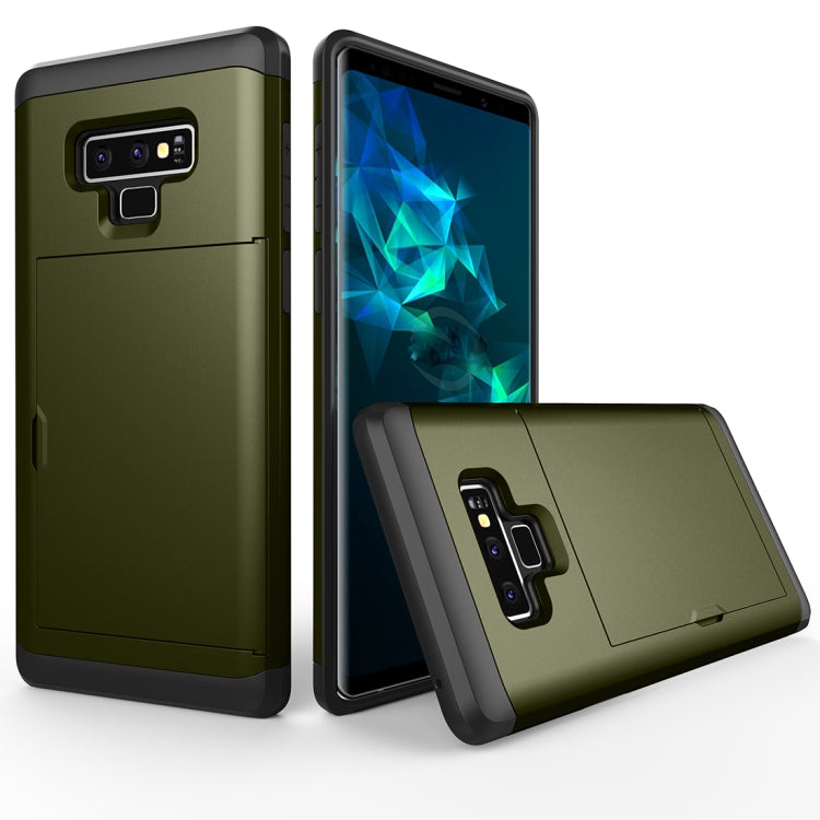 Shockproof Rugged Armor Protective Case for Galaxy Note 9, with Card Slot, For Galaxy Note 9 (with Card Slot), Galaxy Note 9, For Galaxy Note 9