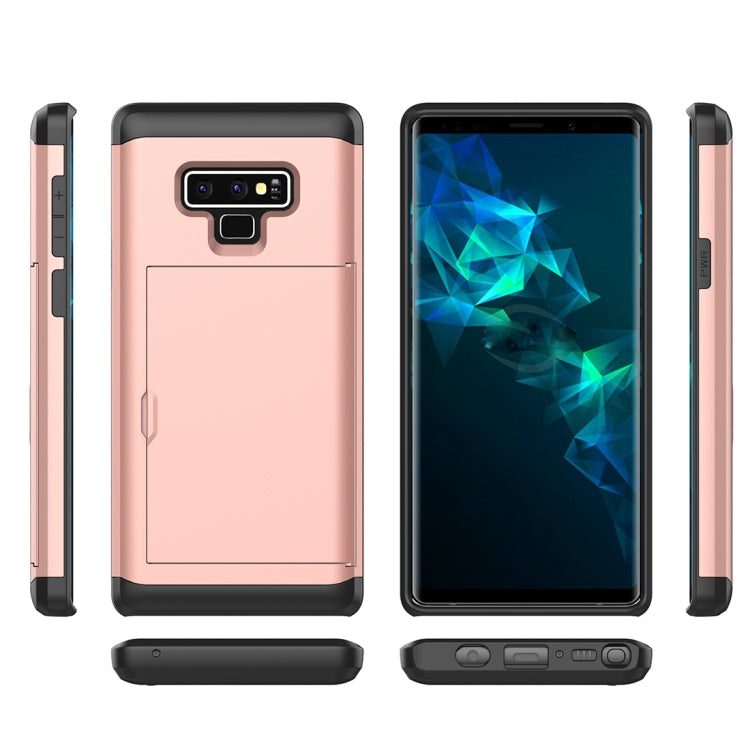 Shockproof Rugged Armor Protective Case for Galaxy Note 9, with Card Slot, For Galaxy Note 9 (with Card Slot), Galaxy Note 9, For Galaxy Note 9
