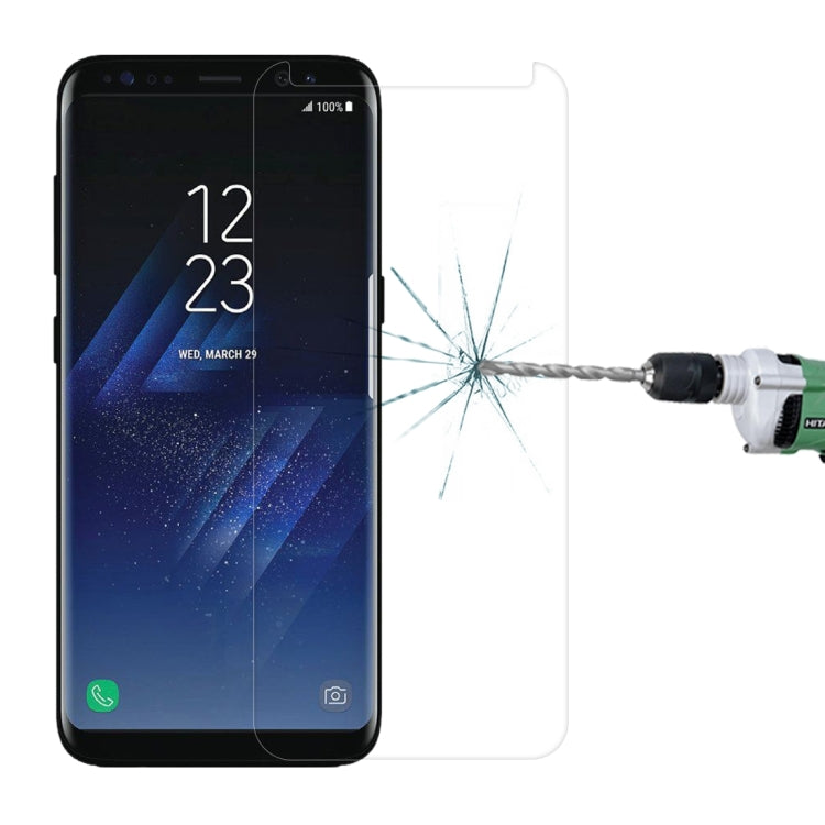 For Galaxy S8+ / G955 0.26mm 9H Surface Hardness 3D Explosion-proof Non-full Screen Curved Case Friendly Tempered Glass Film, For S8+ / G955, Galaxy S8+, For Galaxy S8+ / G955, For Galaxy S8+ / G955 Black Frame