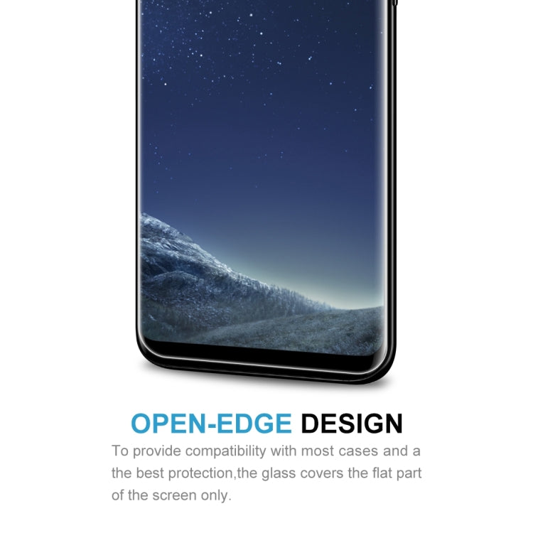 For Galaxy S8+ / G955 0.26mm 9H Surface Hardness 3D Explosion-proof Non-full Screen Curved Case Friendly Tempered Glass Film, For S8+ / G955, Galaxy S8+, For Galaxy S8+ / G955, For Galaxy S8+ / G955 Black Frame