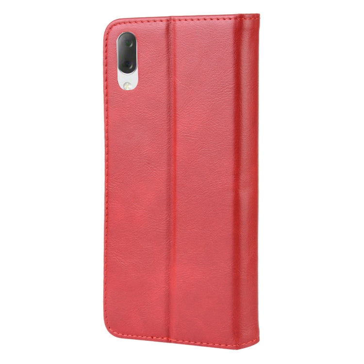 Magnetic Snap Retro Crazy Horse Texture Horizontal Flip Leather Case for Sony Xperia L3, with Holder & Card Slots & Photo Frame, For Sony Xperia L3