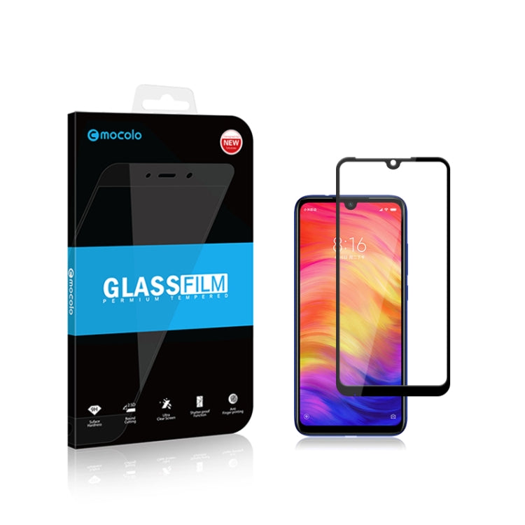 2Pcs mocolo 0.33mm 9H 2.5D Silk Print Tempered Glass Film, Redmi 7, Xiaomi Mi9 se, Xiaomi Pocophone F1, Xiaomi Mi 9, Redmi Note 6 Pro, Redmi 6 Pro, Redmi Note6, Redmi 6, Xiaomi Mi 8, Redmi Note7