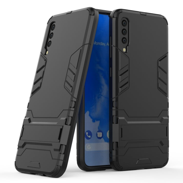 Shockproof PC + TPU Case for Samsung Galaxy A70, with Holder, For Samsung Galaxy A70