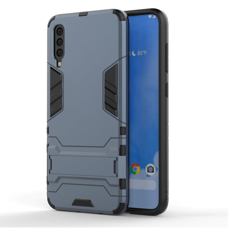 Shockproof PC + TPU Case for Samsung Galaxy A70, with Holder, For Samsung Galaxy A70