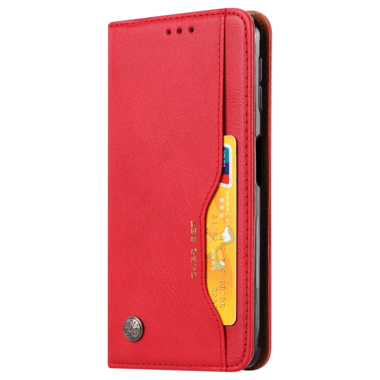 Knead Skin Texture Horizontal Flip Leather Case for Samsung Galaxy A70, with Photo Frame & Holder & Card Slots & Wallet, For Galaxy A70