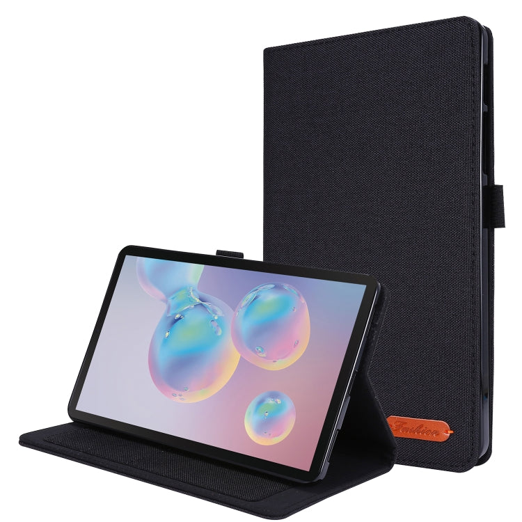 Horizontal Flip TPU + Fabric PU Leather Protective Case with Name Card Clip, For Galaxy Tab A 8.4 (2020), For Galaxy Tab A 8.4(2020)