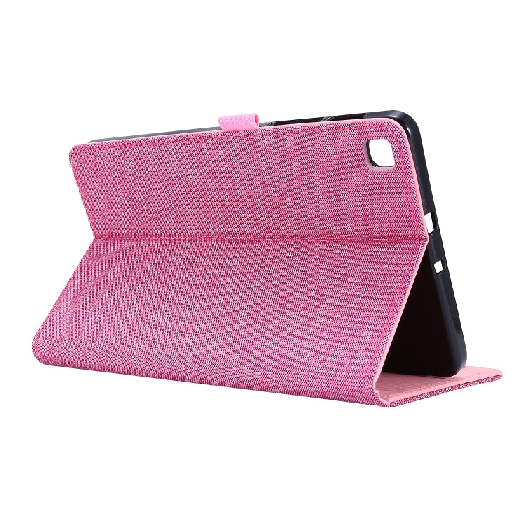 Horizontal Flip TPU + Fabric PU Leather Protective Case with Name Card Clip, For Galaxy Tab A 8.4 (2020), For Galaxy Tab A 8.4(2020)