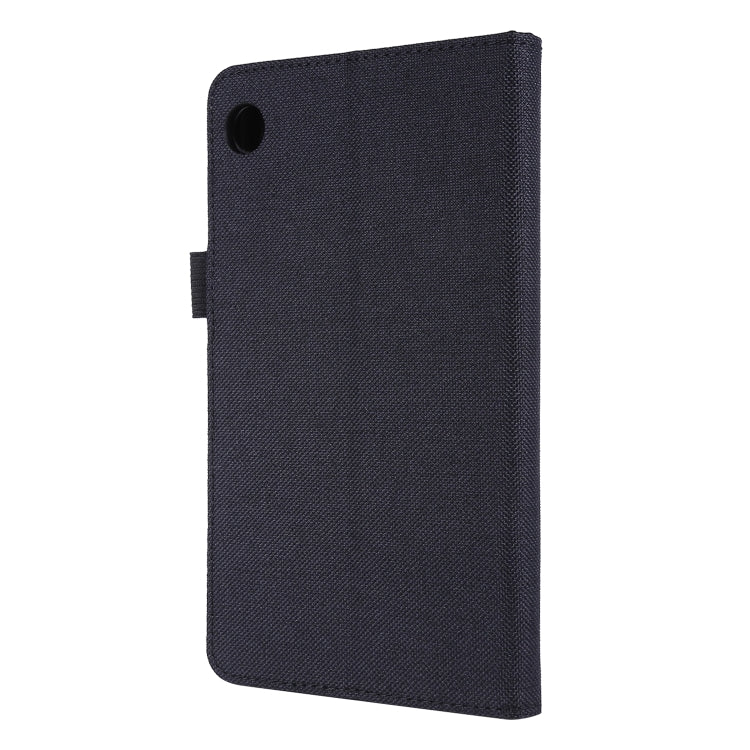 Horizontal Flip TPU + Fabric PU Leather Protective Case with Name Card Clip, For Lenovo Tab M7