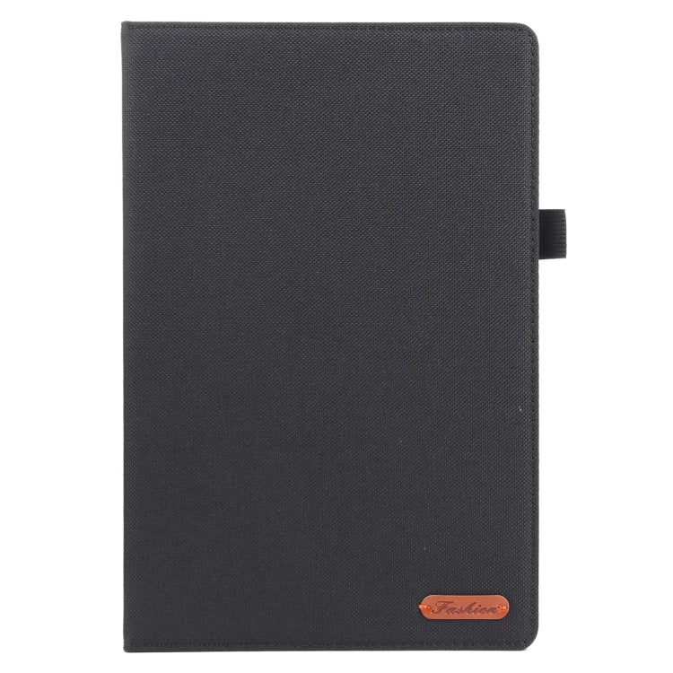 Horizontal Flip TPU + Fabric PU Leather Protective Case with Name Card Clip, For Huawei Matepad 10.4